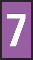 Oznaczniki kabli Zatrzask HellermannTyton zakres 0.8 → 2.2 ilość 200