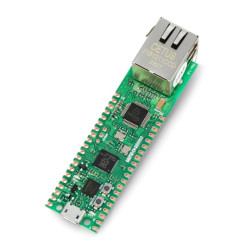 W5500-EVB-PICO - płytka z mikrokontrolerem RP2040 i Ethernet - WIZnet