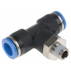 Złączka pneumatyczna Wciskane 10 mm Wciskane 10 mm Festo Adapter gwintowany teowy R 1/8 męskie