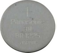 BATT-BR1225L Bateria litowa, pastylkowa - do lutowania; wymiary: 12 x 2.5 mm - 3V, 48mAh
