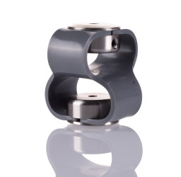 Łącznik 4mm Huco Elastomer z podwójną pętlą 48mm 1.8Nm