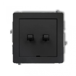 Mechanizm łącznika podwójnego schodowego w stylu amerykańskim (dwa klawisze bez piktogramów) 12DWPUS-33.1