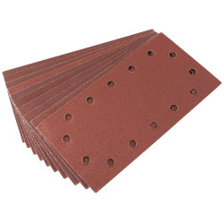 Draper 92321 100G Aluminium Oxide Sanding Sheets (115 x 227mm)