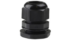 Dławica Izolacyjna Niepalna Z Przeciwnakrętką Pg-21 Czarna