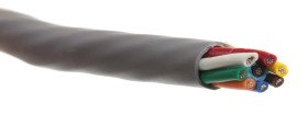 Control Cable liczba żył 8 0,56 mm² Nieekranowany Alpha Wire średnica zew 6.93mm Szary