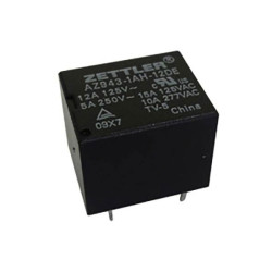 Zettler Electronics AZ943-1CH-24DE PCB Relay 24V DC 15A 1 Change-over