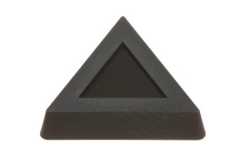 Nóż z płytkami wieloostrzowymi, typ: Wieloostrzowa, kształt: Trójkątny, wys.: 3.18mm, dł.: 16.5mm,