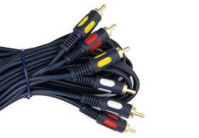 PRZEWOD 3*RCA 2.5M LEZKA