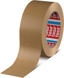 Packaging tape, 75 x 0.105 mm, paper, chamois, 50 m, 04513-00001-00