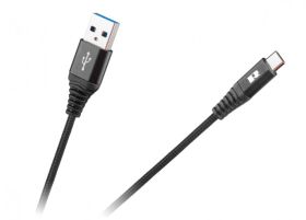KABEL USB C REBEL 50CM CZARNY