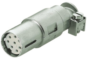 Wkładka złącza dużej mocy 8-pinowe HARTING 5A 0.52mm² Żeński