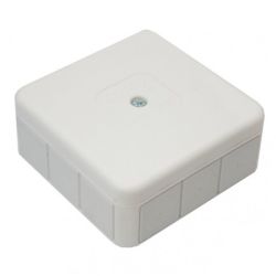 Puszka instalacyjna natynkowa 85x85x37mm hermetyczna IP55 biała ViPlast