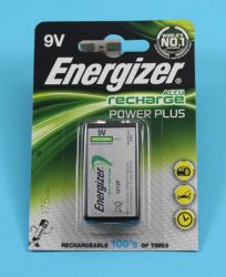 9V 175mAh Ni-MH 6F22 HR22 ENERGIZER AKUM