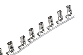 Konektor płaski Żeński 6.35 x 0.81mm Izolacja: Nieizolowane Cyna
