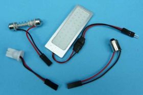 MODUŁ COB BLUE P62x22 12-24V ZESTAW