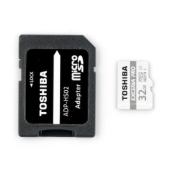 Karta pamięci Toshiba Exceria microSD 32GB 95MB/s U3 z adapterem