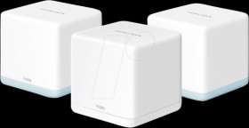 HALO H1200G 3-PACK WLAN Mesh System, 1167 Mbps, 3 pieces