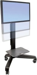 Ergotron 24-190-085 Neo-Flex Mobile MediaCenter LD Stojak na kółkach do telewizora 68,6 cm (27") - 101,6 cm (40") Uchyln