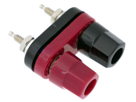 Gniazdo banan 4mm podwójne