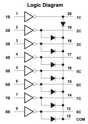 50-V, eight-channel darlington array