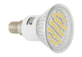 LAMPA LED E14 21LED 5050 C.BIA