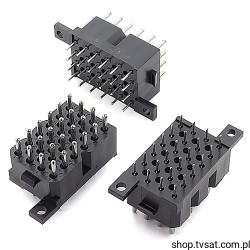 SMS24RE-4TR29 Connector 4 x 6 Pin THT ARGENTA