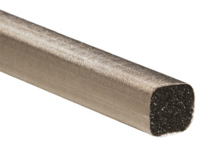 Opaska osłonowa do PCB, Nickel Copper Alloy, PUR, mocowanieL: Taśma, dł. 1m, szer. 12.7mm, gr. 12.7mm