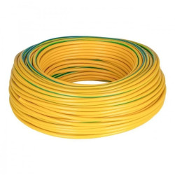 Kabel instalacyjny H07Z-K 16mm2 jednożyłowy żółto-zielony 450/750V bezhalogenowy giętki linka Helukabel /100m/