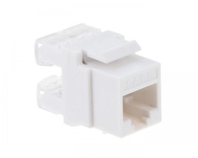Gniazdo keystone RJ45 UTP kat. 6 nieekranowane Q-LANTEC MKN-U6-1