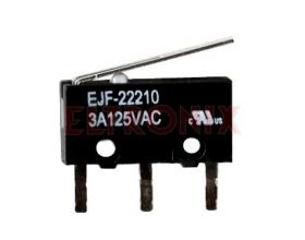 PRZEŁĄCZNIK KRAŃCOWY EJF221001 Z DŹWIGNIĄ 3A/125V AC