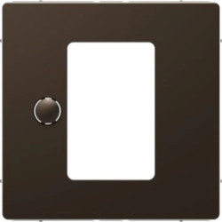 Merten System D Plakietka centralna regulatora uniwersalna mocca MTN5775-6052