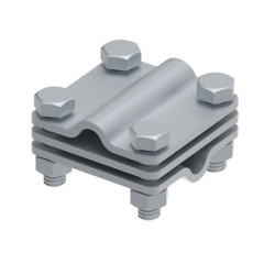 101312 Złącze krzyżowe drut 4xM8/30 L-55 GROMTOR