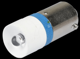 MEDB2548BR Reflector LED, BA9s, blue, 230 V, 1500 mcd, Ø10 mm, 50°