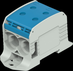 Terminal block, 1 pole, 16-95 mm², AWG 6-3/0, 232 A, 1000 V, screw connection, 1SNF526121R0000