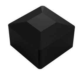 Zaślepka profilu montażowego (K-27-CZ) czarna 40x40 - K-27-CZ