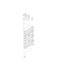 Panel Panel 1STQ007727A0000 Arkusz blachy trawionej Główne tablice rozdzielcze