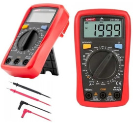 Multimetr cyfrowy uniwersalny 250V AC/DC 10A DC test ciągłości test diod NCV UT-131D 20381