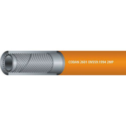 Przewód rurowy średnica wew 8mm średnica zew 15mm Gaz EPDM Pomarańczowy długość 25m