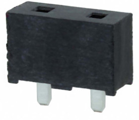 Gniazdo PCB 2 -pinowe raster: 6.35mm Zasilanie płytki Proste Przewlekany