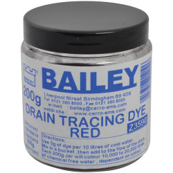 Bailey 3590 Drain Tracing Dye - Red
