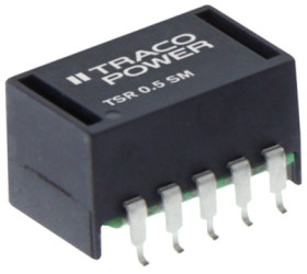 DC converter, 6.5-32 VDC, 2.5 W, 1 output, 5 VDC, 94 % efficiency, TSR 0.5-2450SM