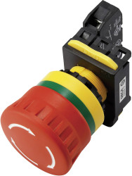 DECA A20B-V4E10R Wyłącznik awaryjny zawiera element stykowy 240 V/AC 6 A 1 NO IP65 1 szt.