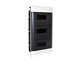 Rozdzielnica podtynkowa 24 modułowa 2x12M drzwi transparentne IP40 Practibox S 135372 LEGRAND