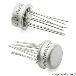 LM118H/883Q OP Amplifier High Speed TO99-8 NSC