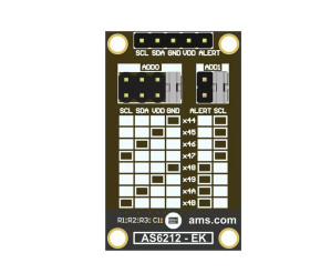 Zestaw rozwojowy czujników, AS6212, do uzytku z: AS6212, Zestaw testowy, AS6212-EK, Czujnik pozycji
