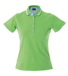 RODI LADY LIGHT GREEN POLO IN JERSEY