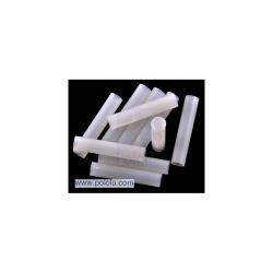 Tulejka dystansowa 4mm / 2.7mm, długość 20mm, nylon, 10 sztuk