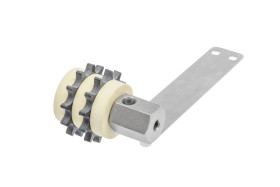 Koło łańcuchowe drabinkowe, 12 zębów, śr toczna: 49.07mm