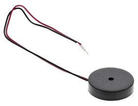 Brzęczyk piezoelektryczny średnica 16.5mm Fala kwadratowa 80dB RS PRO