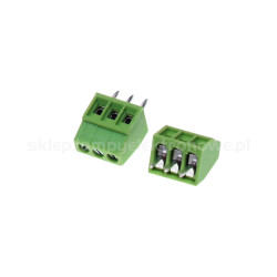 Złącze zaciskowe do druku potrójne 2.54mm